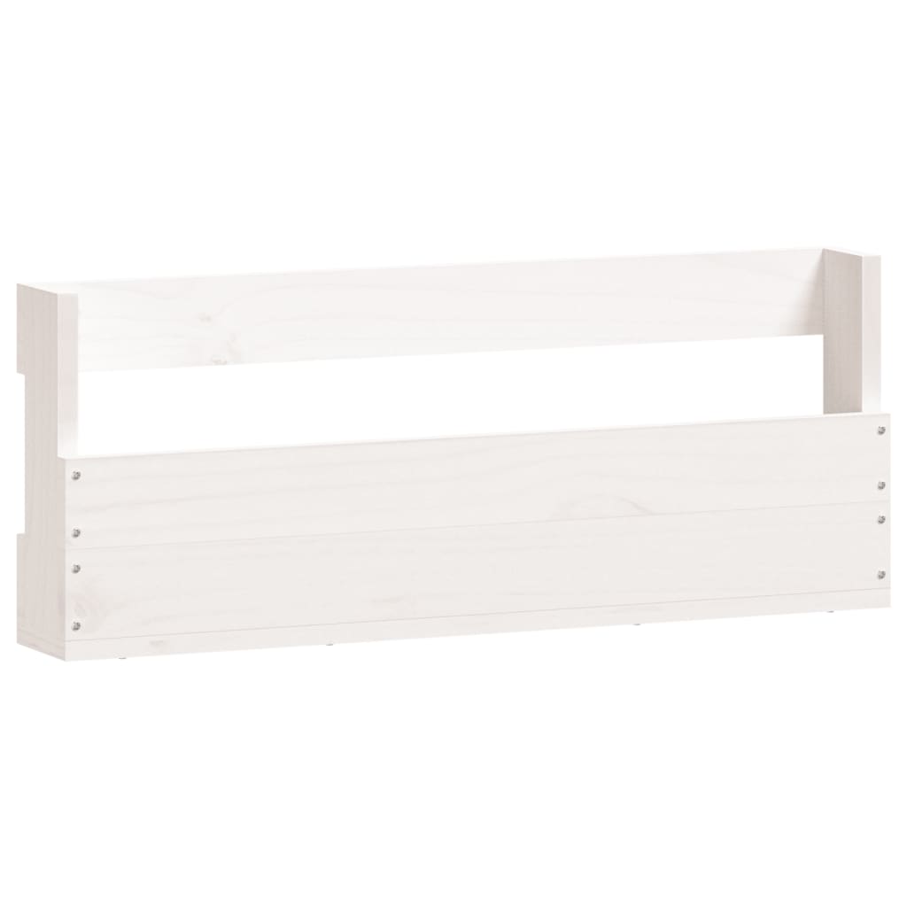 Set of 2 Modern 23" Wall Mounted Pine Shoe Cabinet