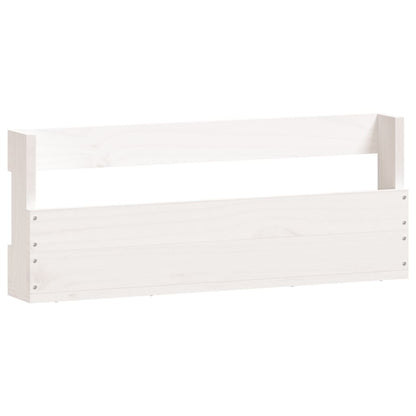 Set of 2 Modern 23" Wall Mounted Pine Shoe Cabinet